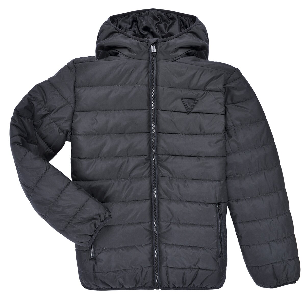 Guess Îmbracaminte HOODED LS PADDED PUFFER W ZIP
