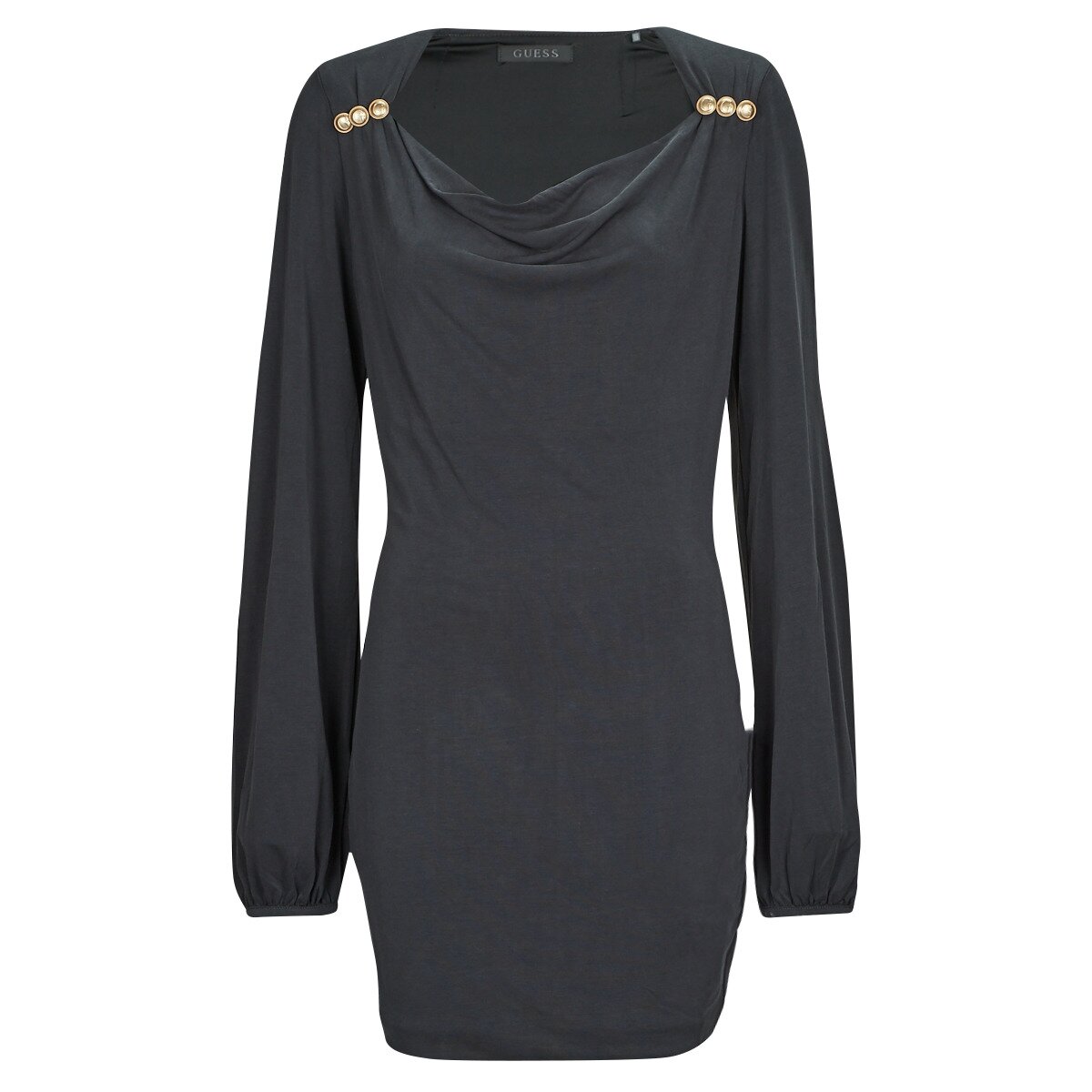 Guess Îmbracaminte LS BOAT NK CECILIA DRESS