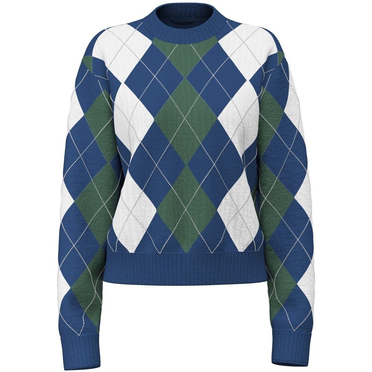 Guess Îmbracaminte Ls Cn Gracie Argyle Swtr