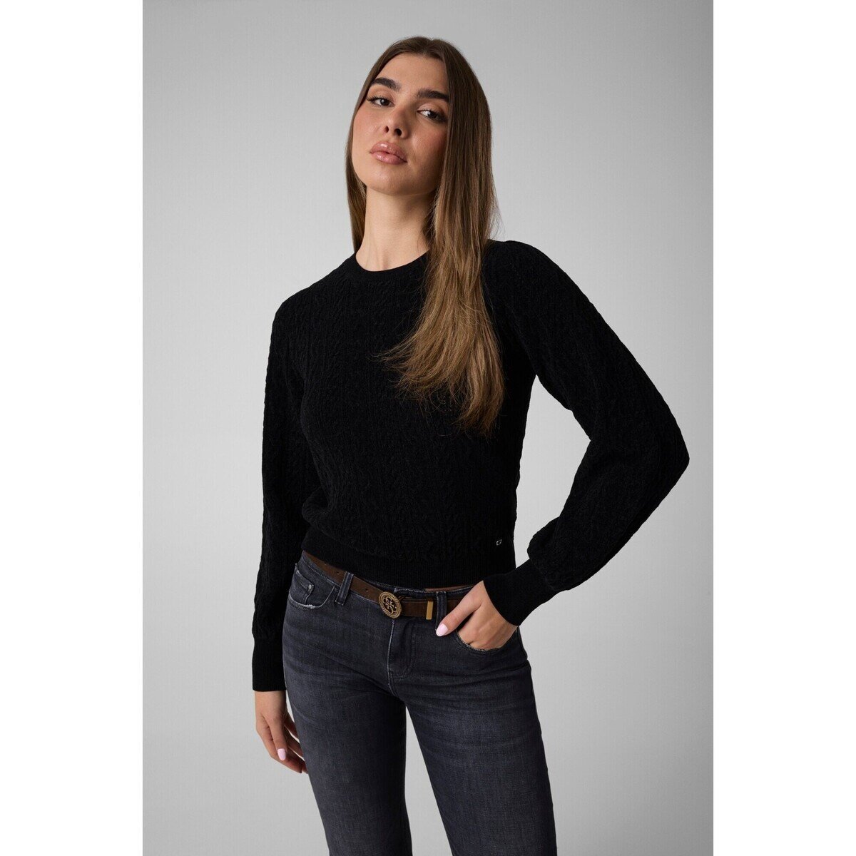 Guess Îmbracaminte Ls Cn Joanna Swtr