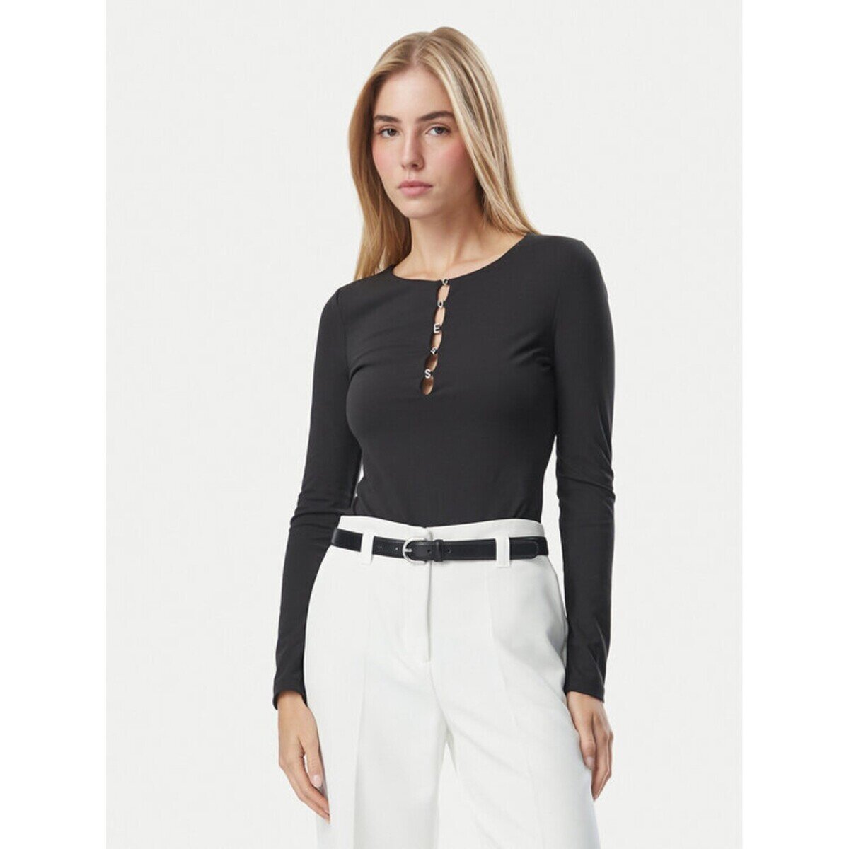 Guess Îmbracaminte Ls Cn Logo Zanita Body