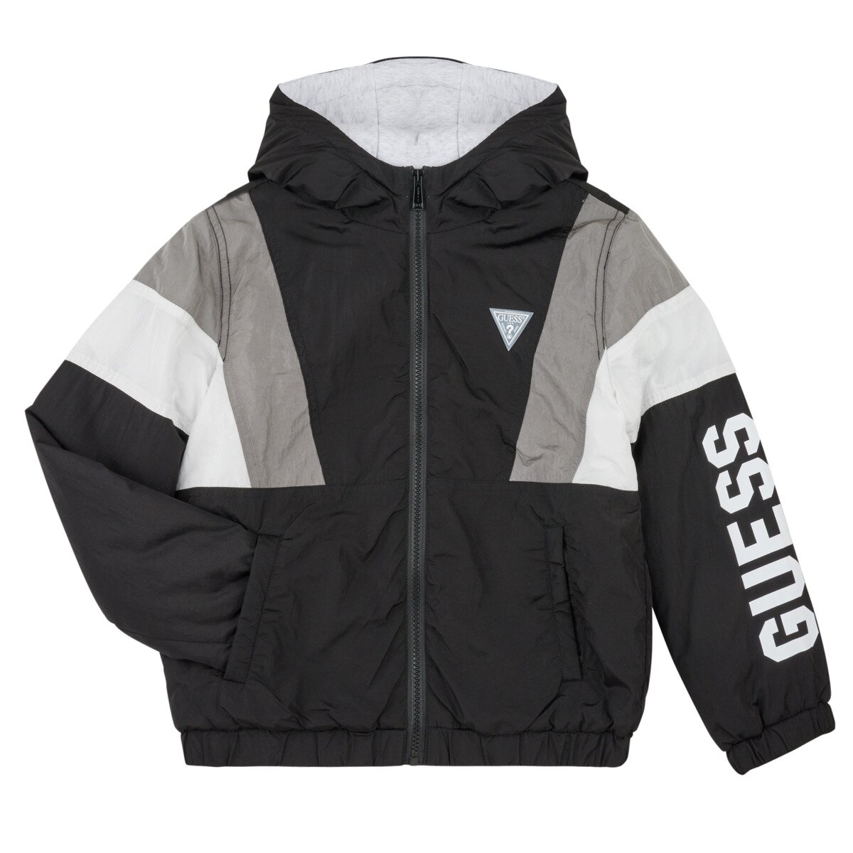 Guess Îmbracaminte LS HOODED PADDED JACKET W/ ZIP