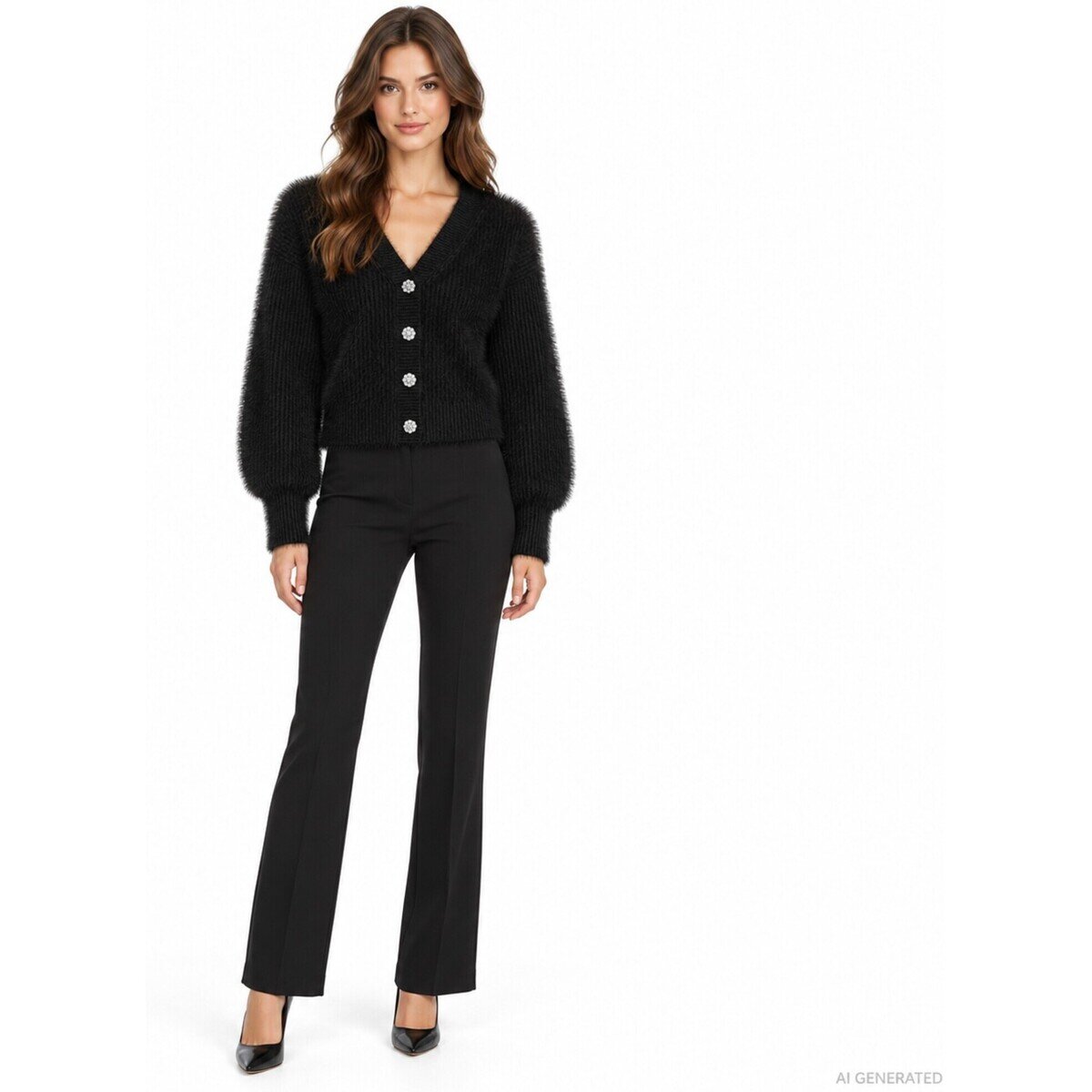 Guess Îmbracaminte Ls Vn Gabrielle Cardi Swtr