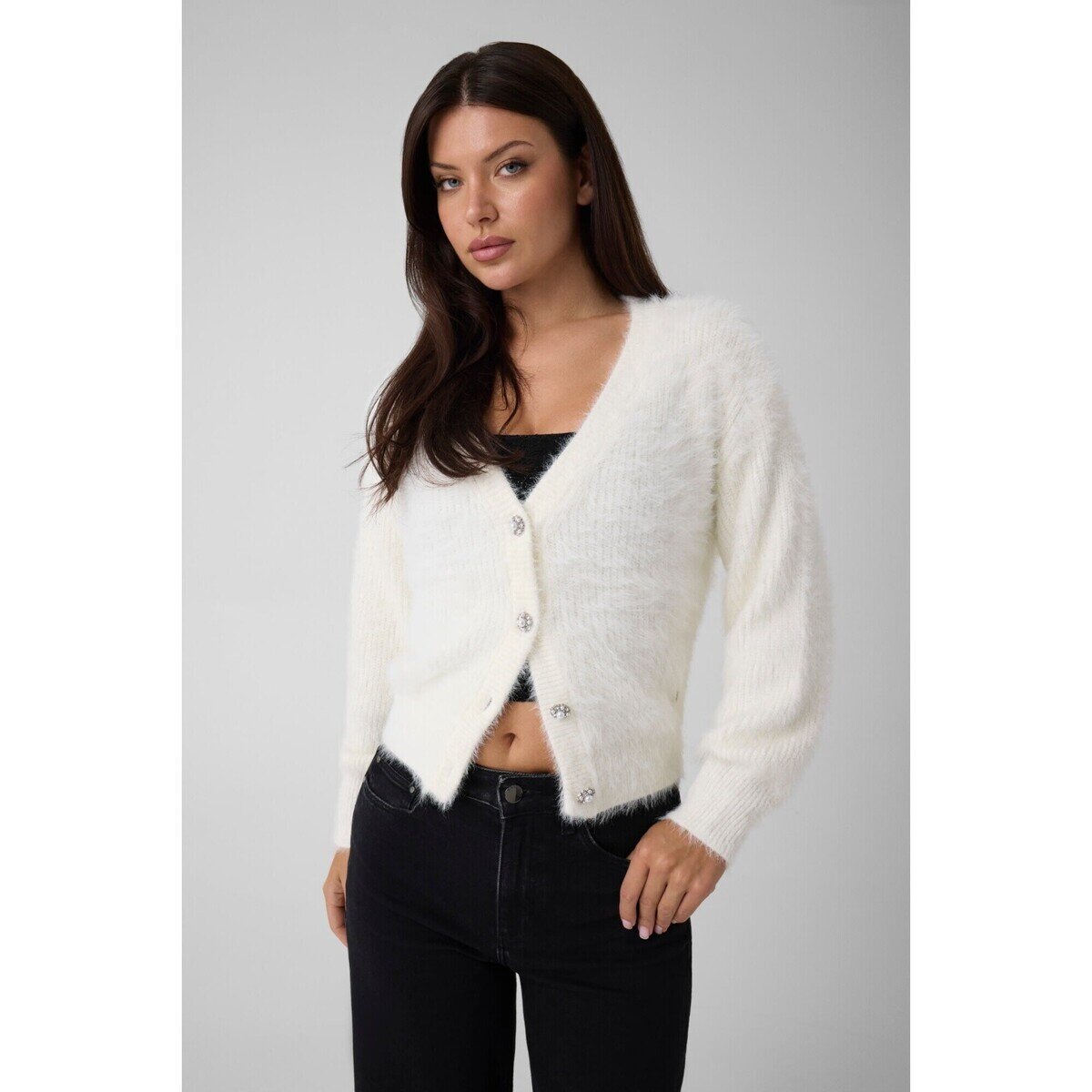 Guess Îmbracaminte Ls Vn Gabrielle Cardi Swtr