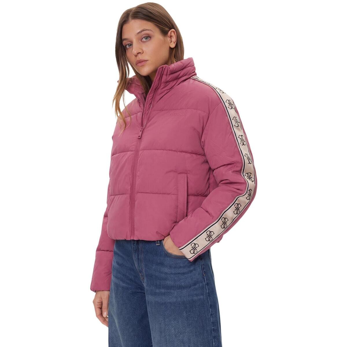 Guess Îmbracaminte NEW JEAN PUFFER JACK V5BL11 WGYC2