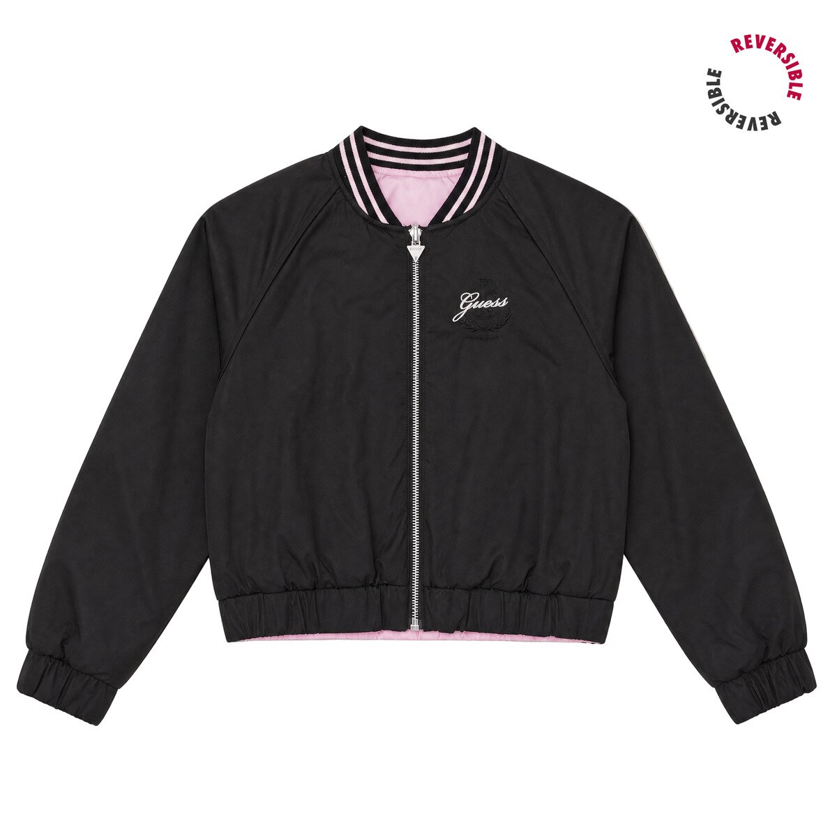 Guess Îmbracaminte REVERSIBLE NYLON SCUBA LS BOMB