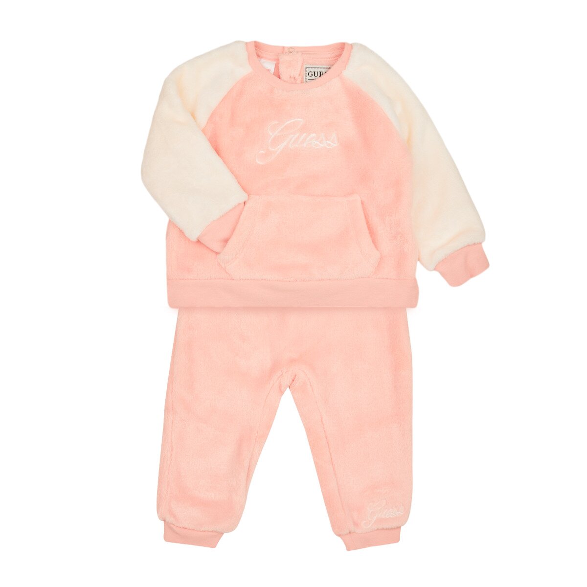 Guess Îmbracaminte SET FAUX FUR ACTIVE TOP+PANTS