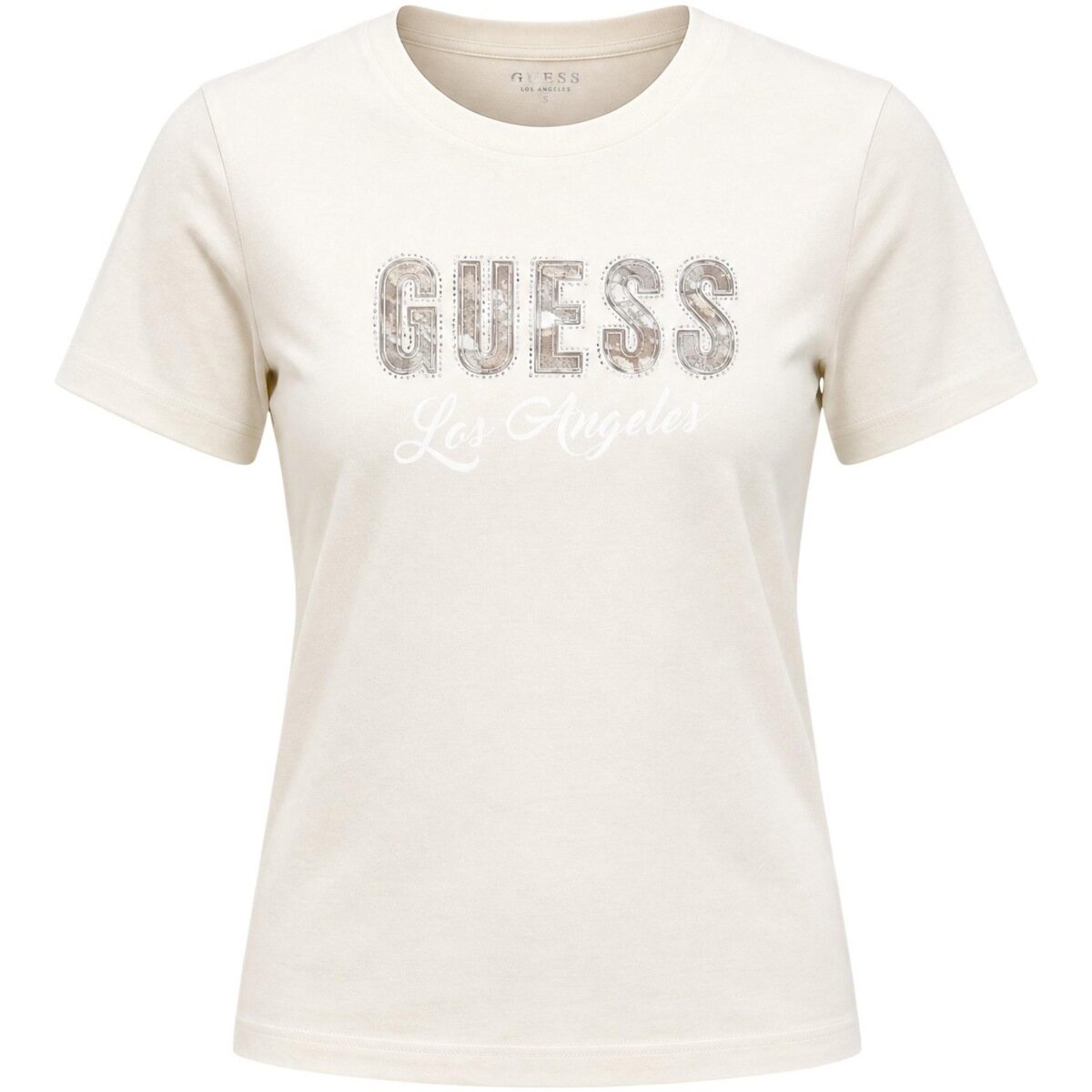 Guess Îmbracaminte SS CN SNAKE SCRIPT R W6YI30 K4349