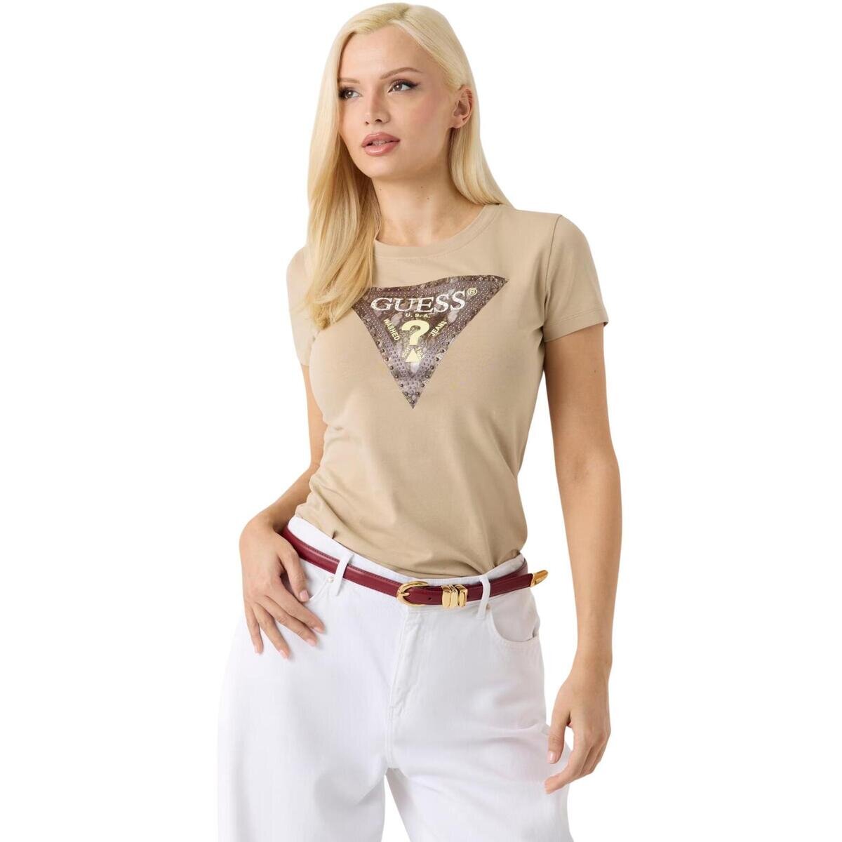 Guess Îmbracaminte SS CN SNAKE TRIANGLE W6YI31 K4350