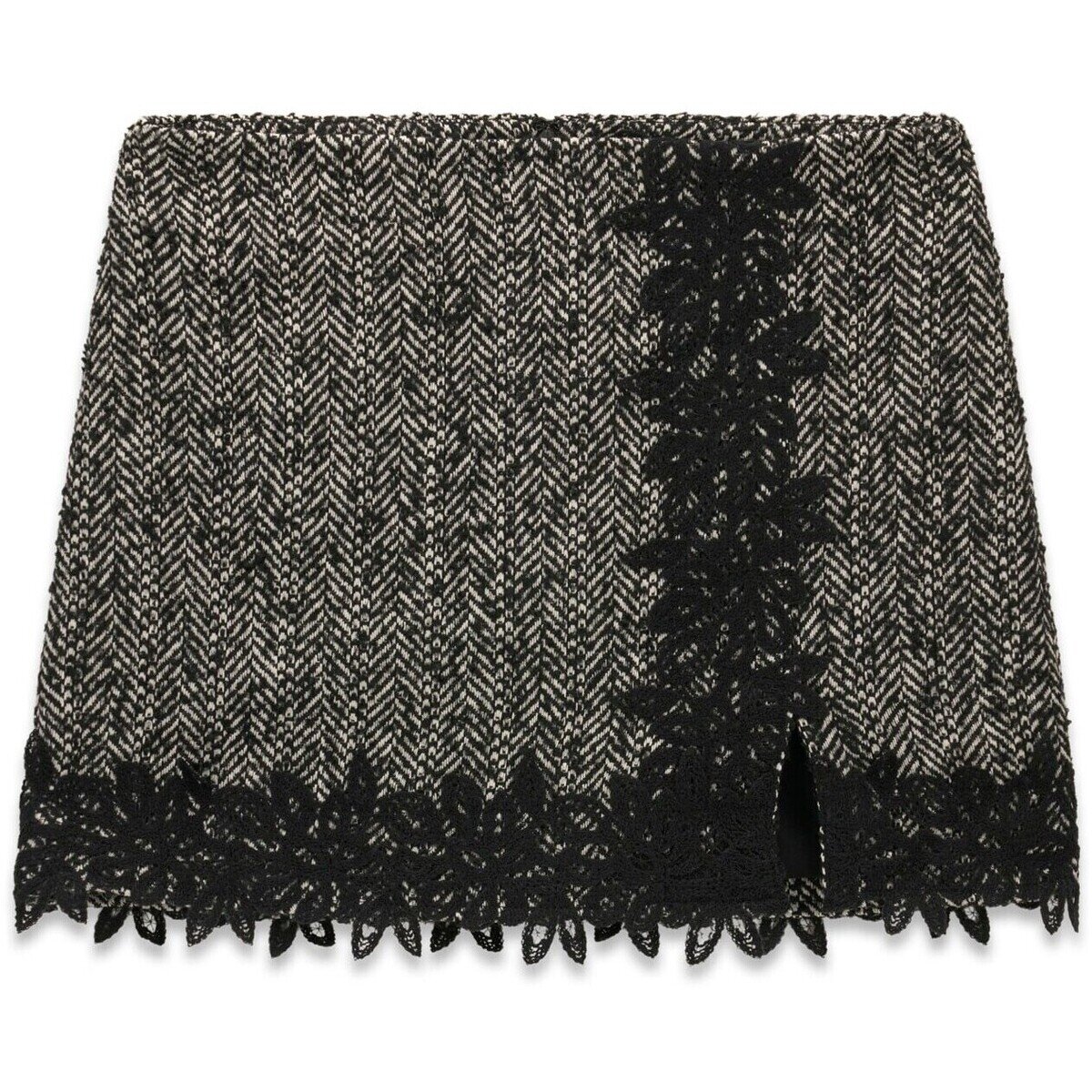Guess Îmbracaminte Stella Herringbone Mini Skirt