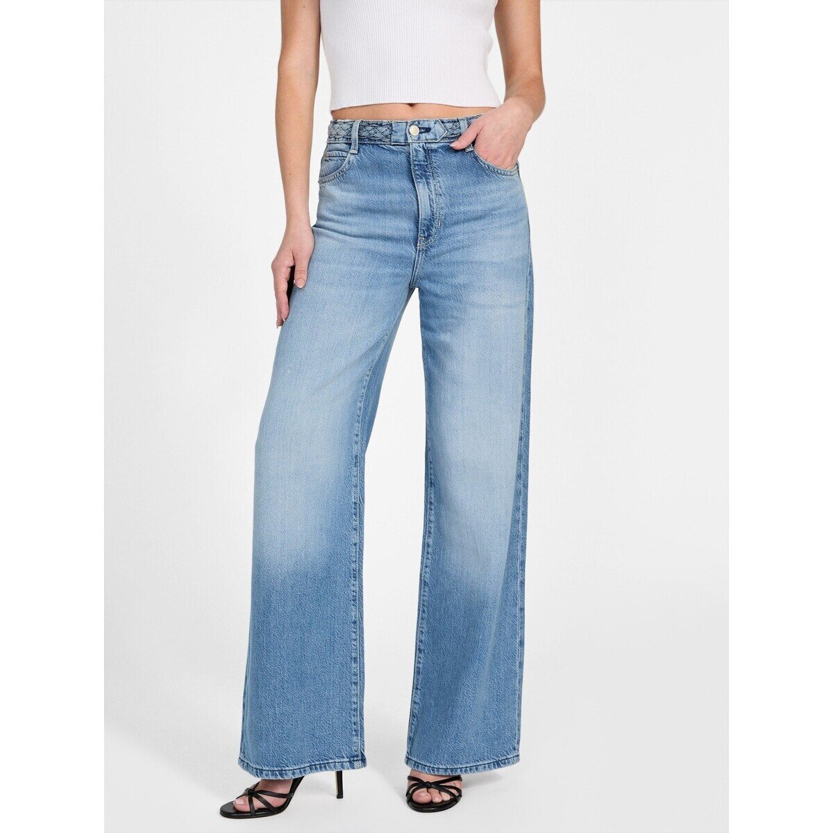 Guess Îmbracaminte Wide Leg Braided