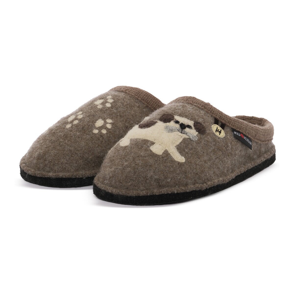 Haflinger Pantofi FIDO BEIGE CALZ G