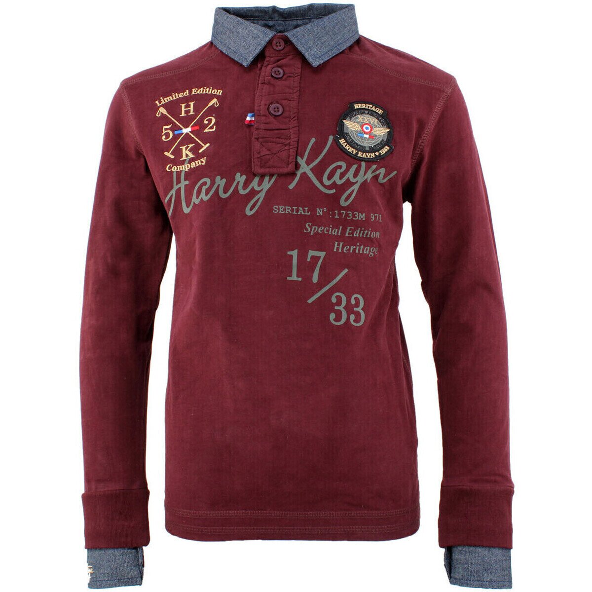 Harry Kayn Îmbracaminte Polo manches longues garçon ECAZBA