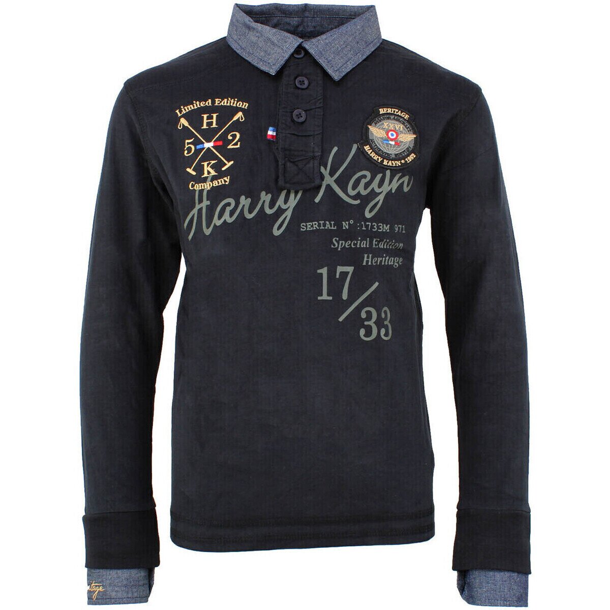Harry Kayn Îmbracaminte Polo manches longues garçon ECAZBA