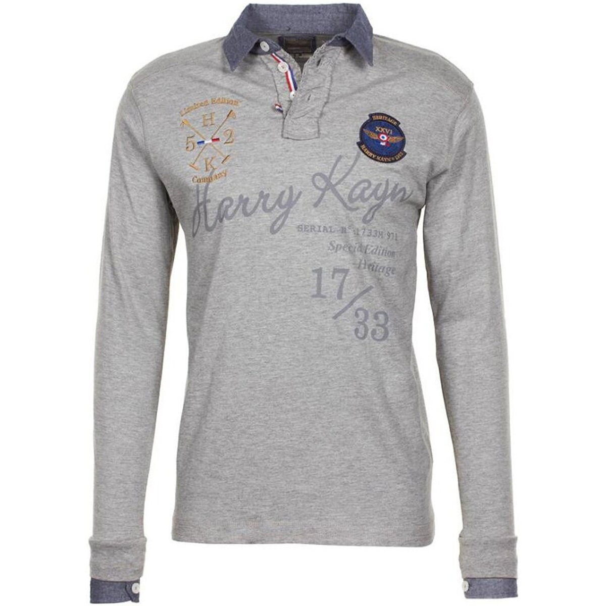Harry Kayn Îmbracaminte Polo manches longues homme CAZBI