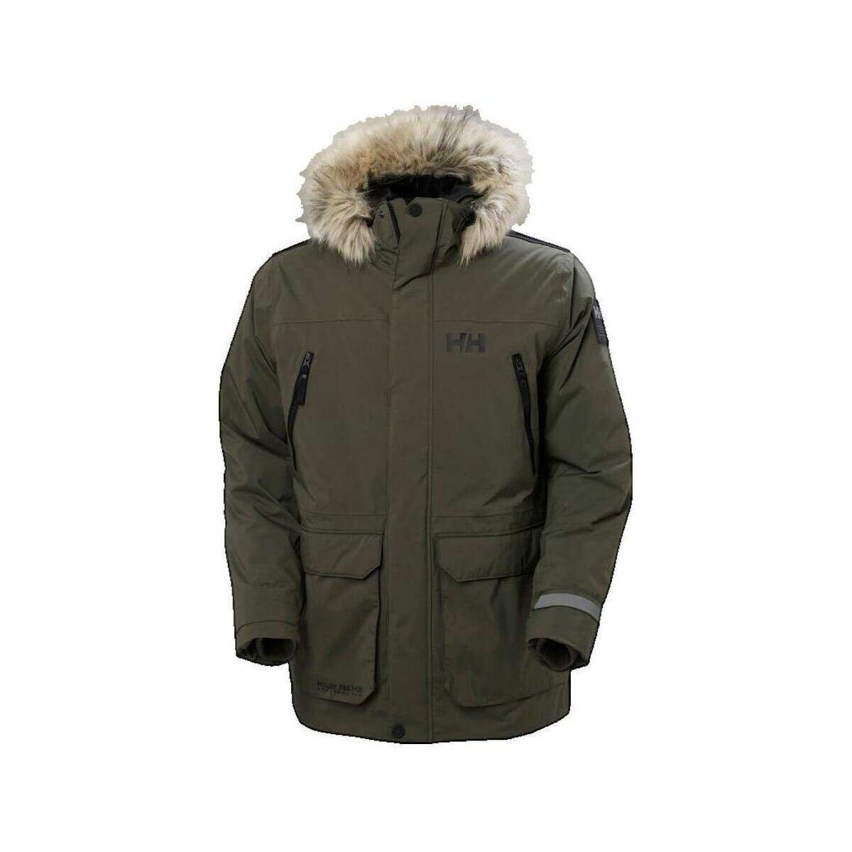 Helly Hansen Îmbracaminte Parka Reine Verte avec Capuche