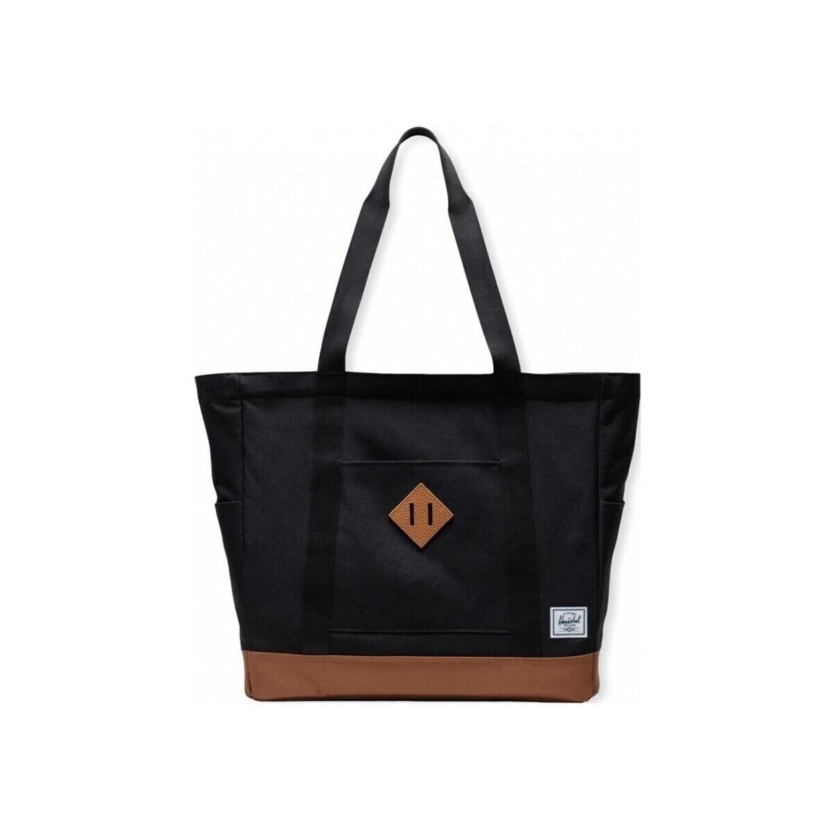 Herschel Genti Heritage Tote - Black/Saddle Brown