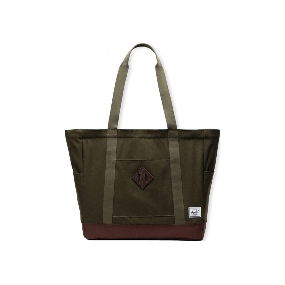 Herschel Genti Heritage Tote - Ivy Green/Chicory Coffee
