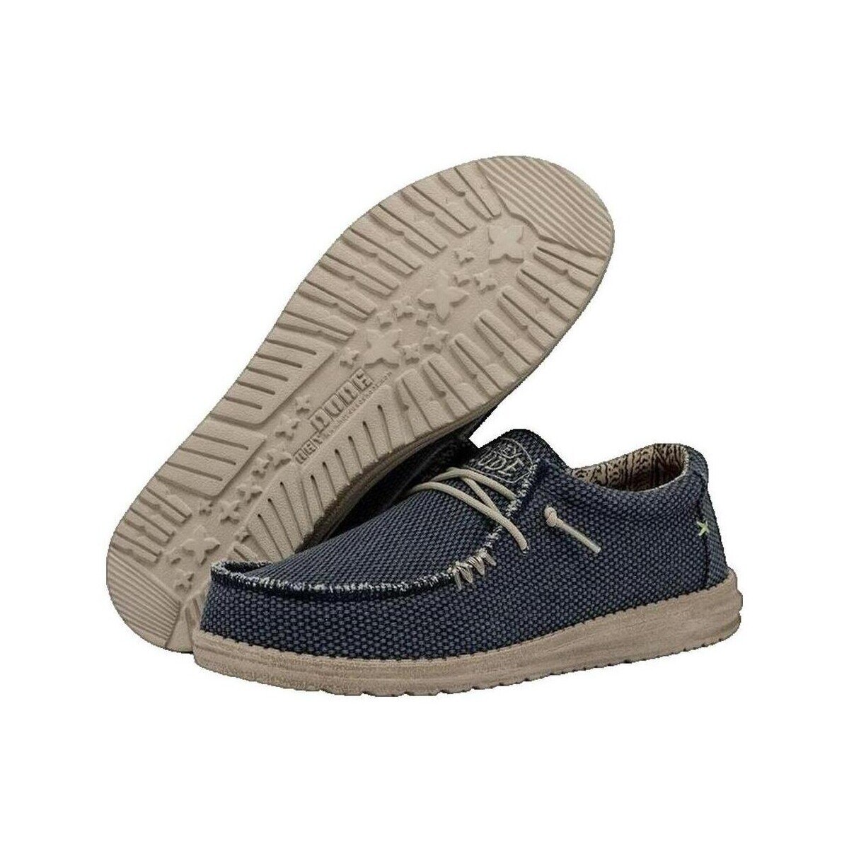 HEYDUDE Pantofi Mocassins Wally Braided bleu