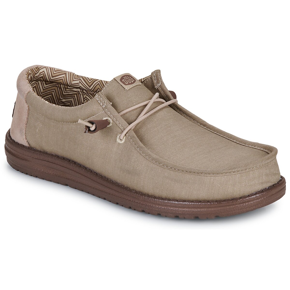 HEYDUDE Pantofi WALLY STRETCH CANVAS BLOCK