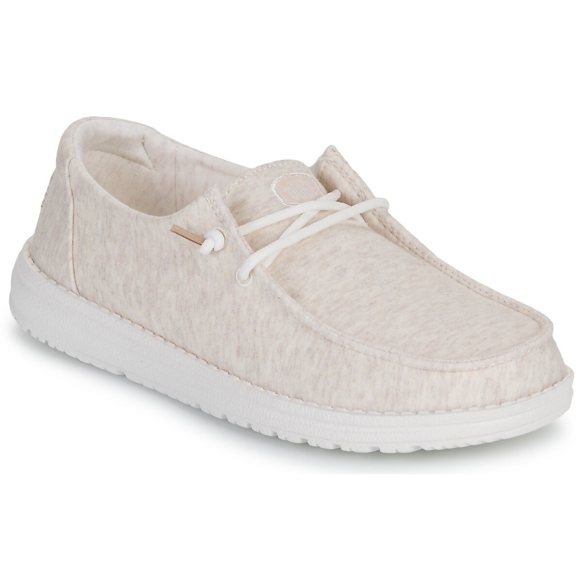 HEYDUDE Pantofi Wendy Stretch Jersey Oatmeal