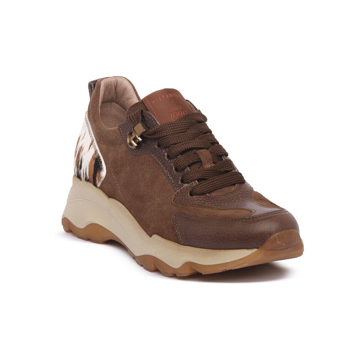 Hispanitas Pantofi VELOUR AVELLANA