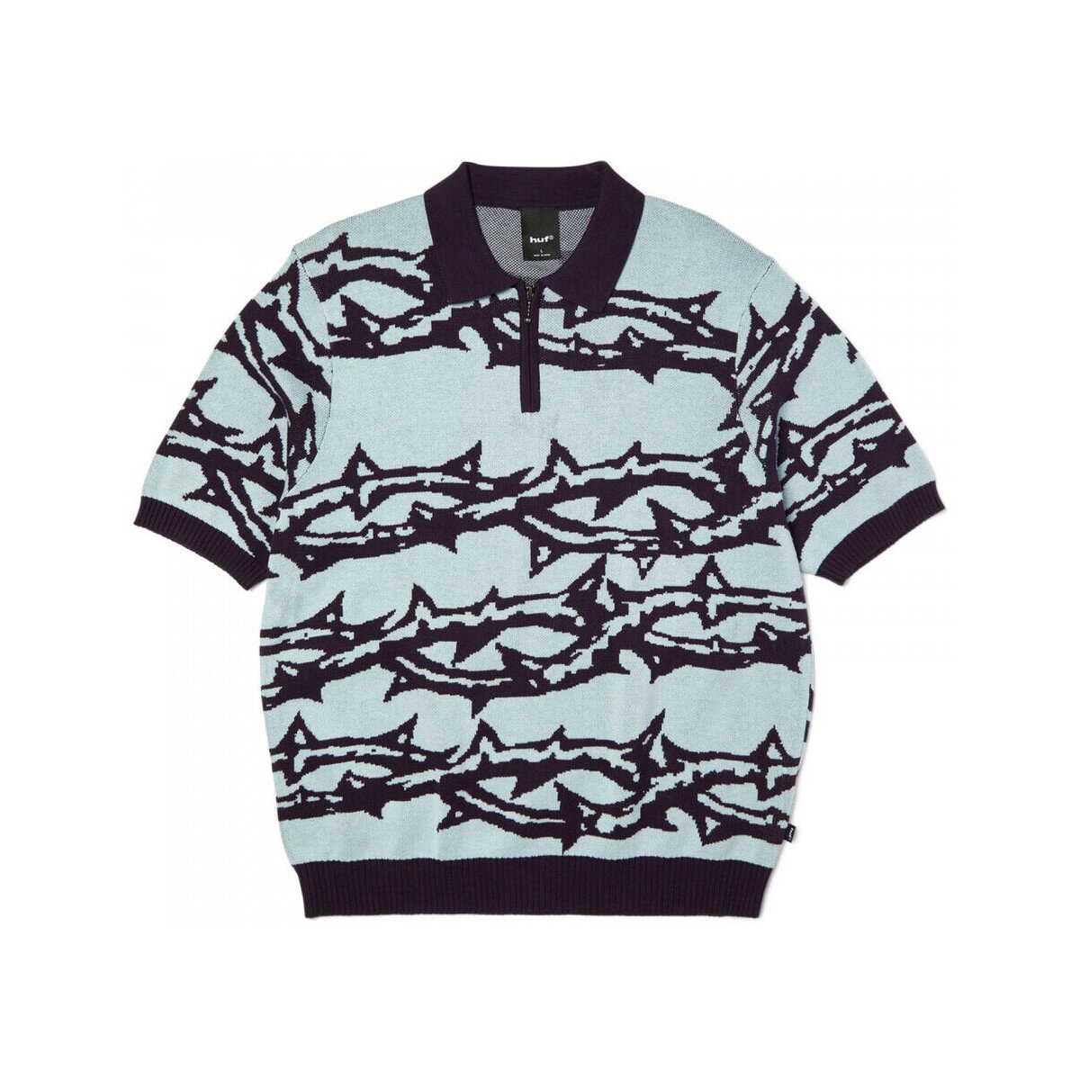 Huf Îmbracaminte Polo fantasies knit ss top