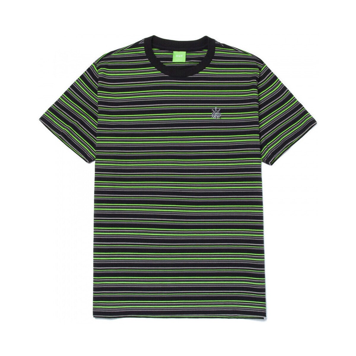 Huf Îmbracaminte T-shirt crown stripe ss knit top