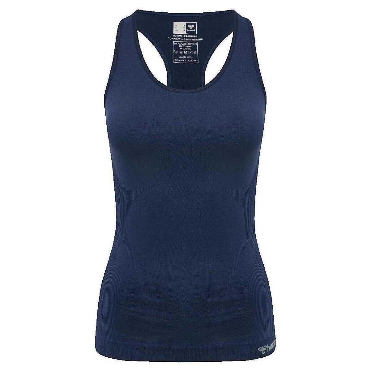 hummel Îmbracaminte Débardeur hmlTIF SEAMLESS TOP sans couture bleu