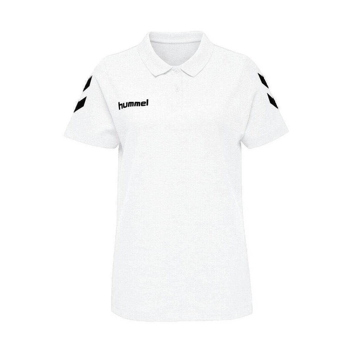 hummel Îmbracaminte Polo Go Cotton blanc