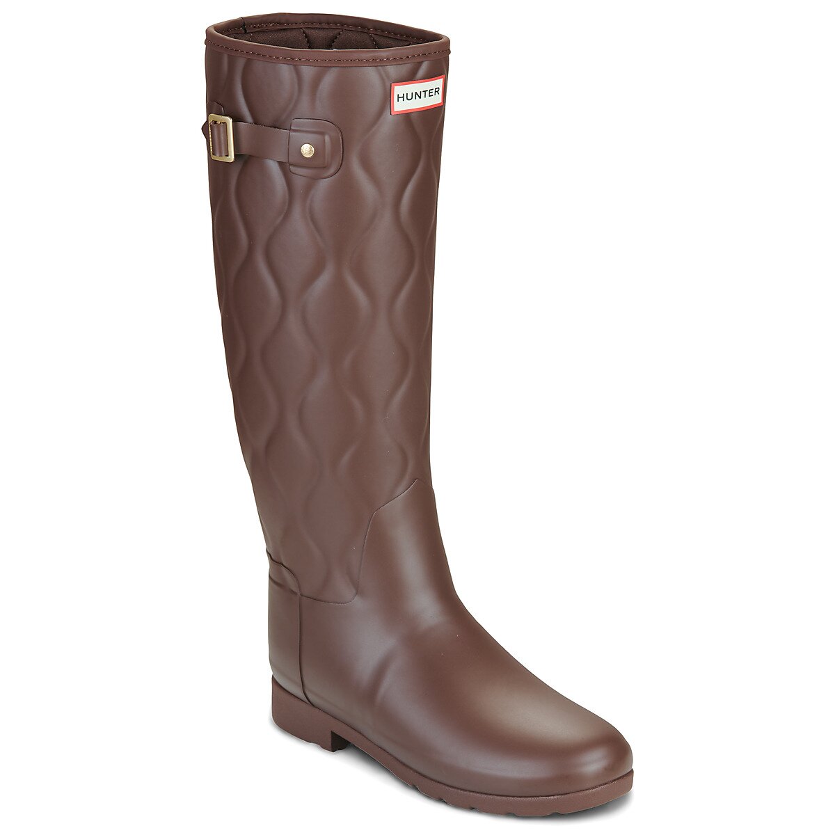 Hunter Pantofi ORIGINALS REFINED GOLD TALL ONION QUILT