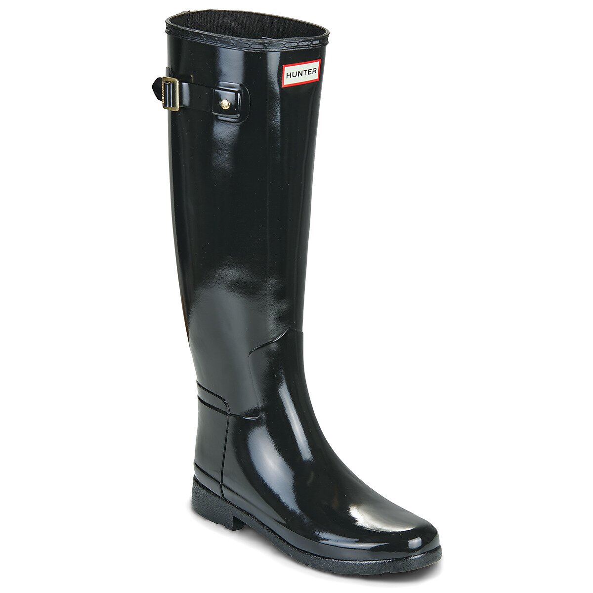 Hunter Pantofi REFINED GOLD TRIM TALL GLOSS