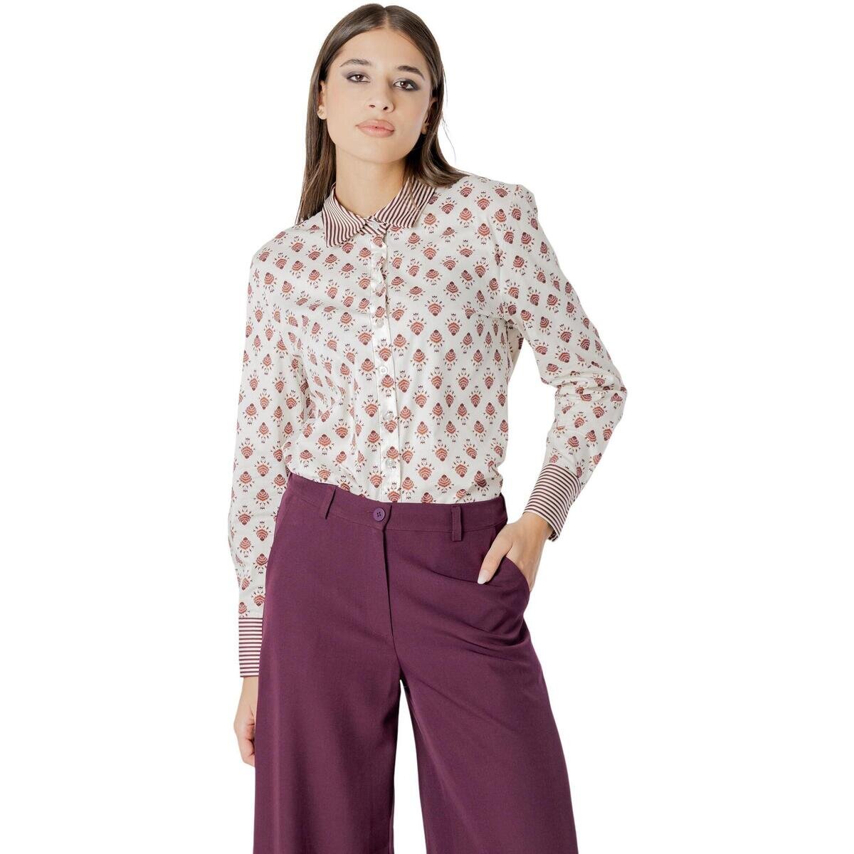 I Am Îmbracaminte Alessia dual print reg shirt H 695