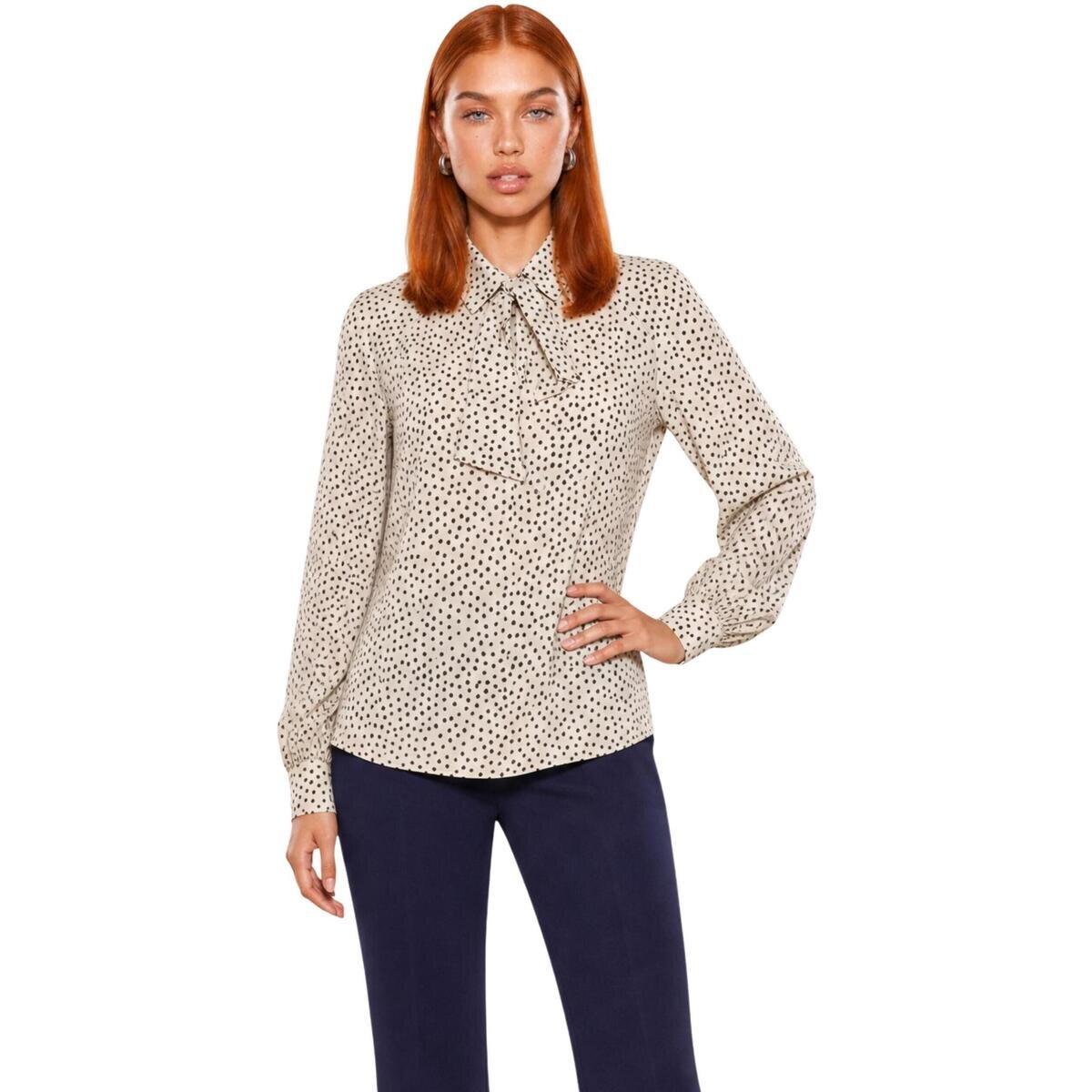 I Am Îmbracaminte Blusa Pois Fiocco 9060