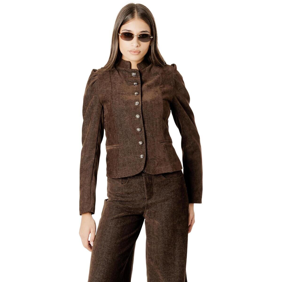 I Am Îmbracaminte SARA FAUX SUEDE NAPOLEON JACKET 26398
