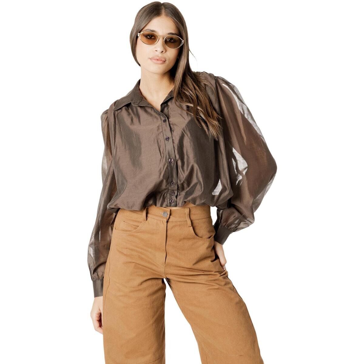 I Am Îmbracaminte SIMONA BALLON VOILE SHIRT 26672