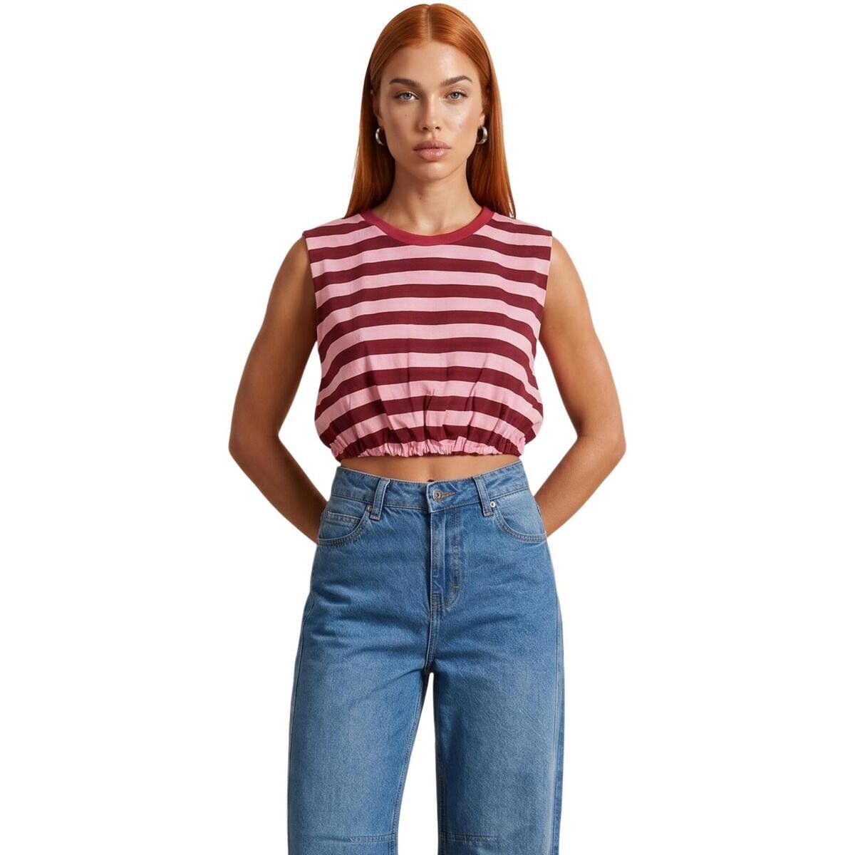 I Am Îmbracaminte Top Viscosa Righe 26038