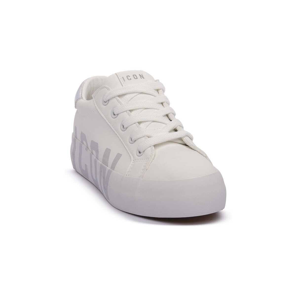 Icon Pantofi WHITE ARGENTO