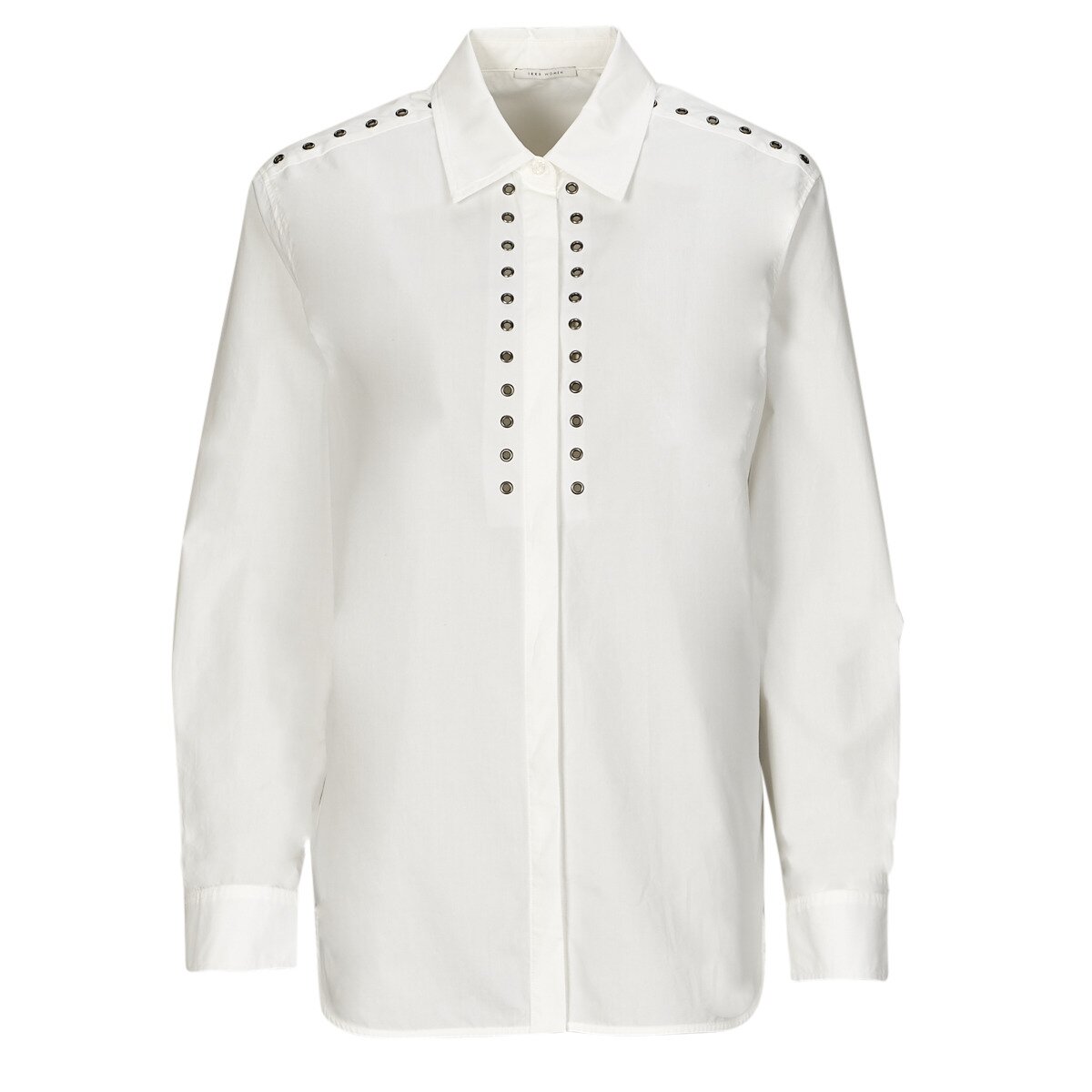 Ikks Îmbracaminte CHEMISE ML STRAIGHT COTTON