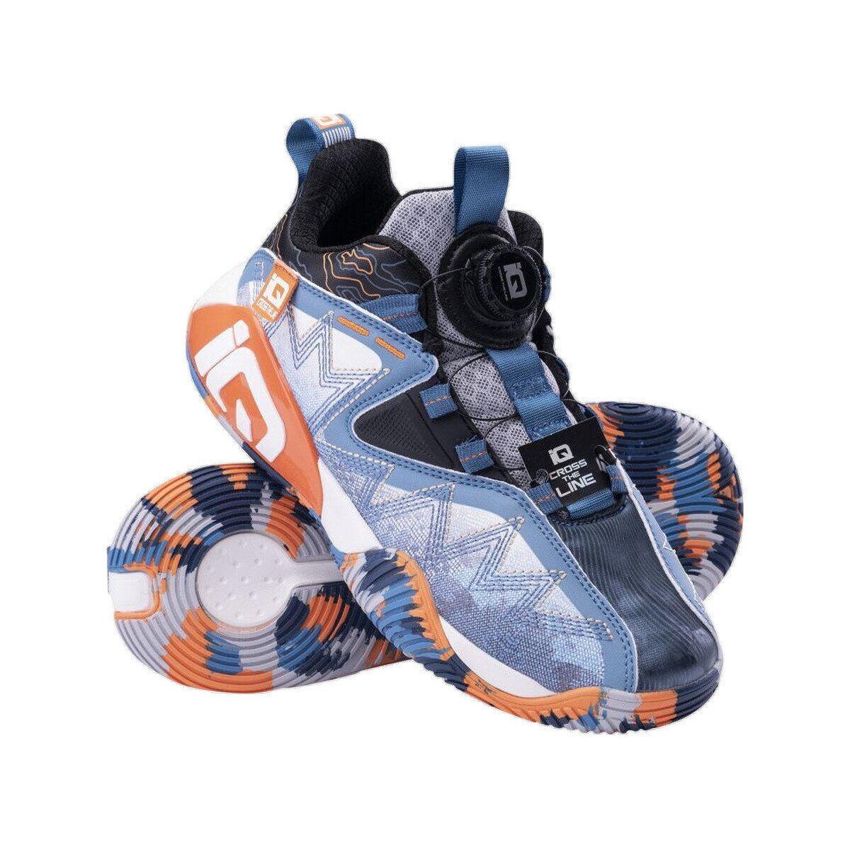 Iq Pantofi Baskets Cross The Line Basky Jr PU + maille