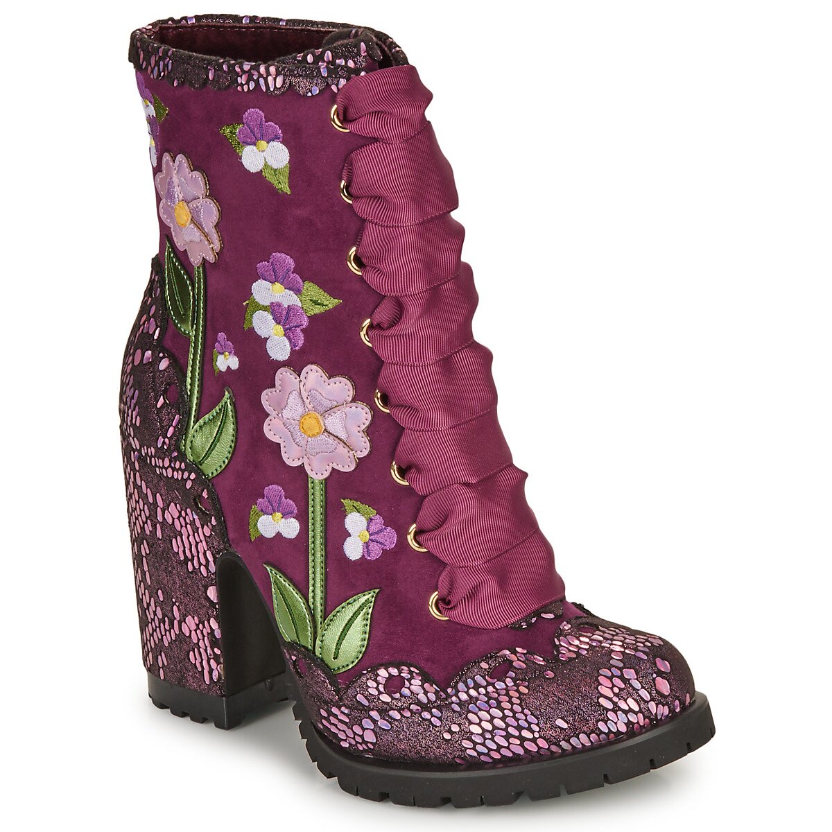 Irregular Choice Pantofi VIBRANT VIOLET