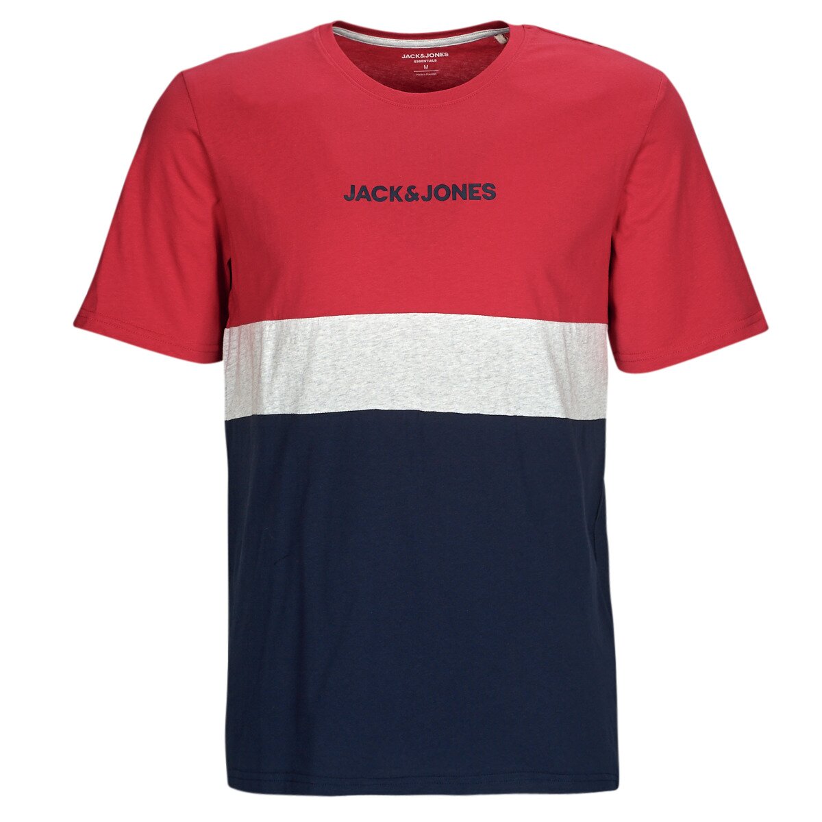 Jack & Jones Îmbracaminte JJEREID BLOCKING TEE SS