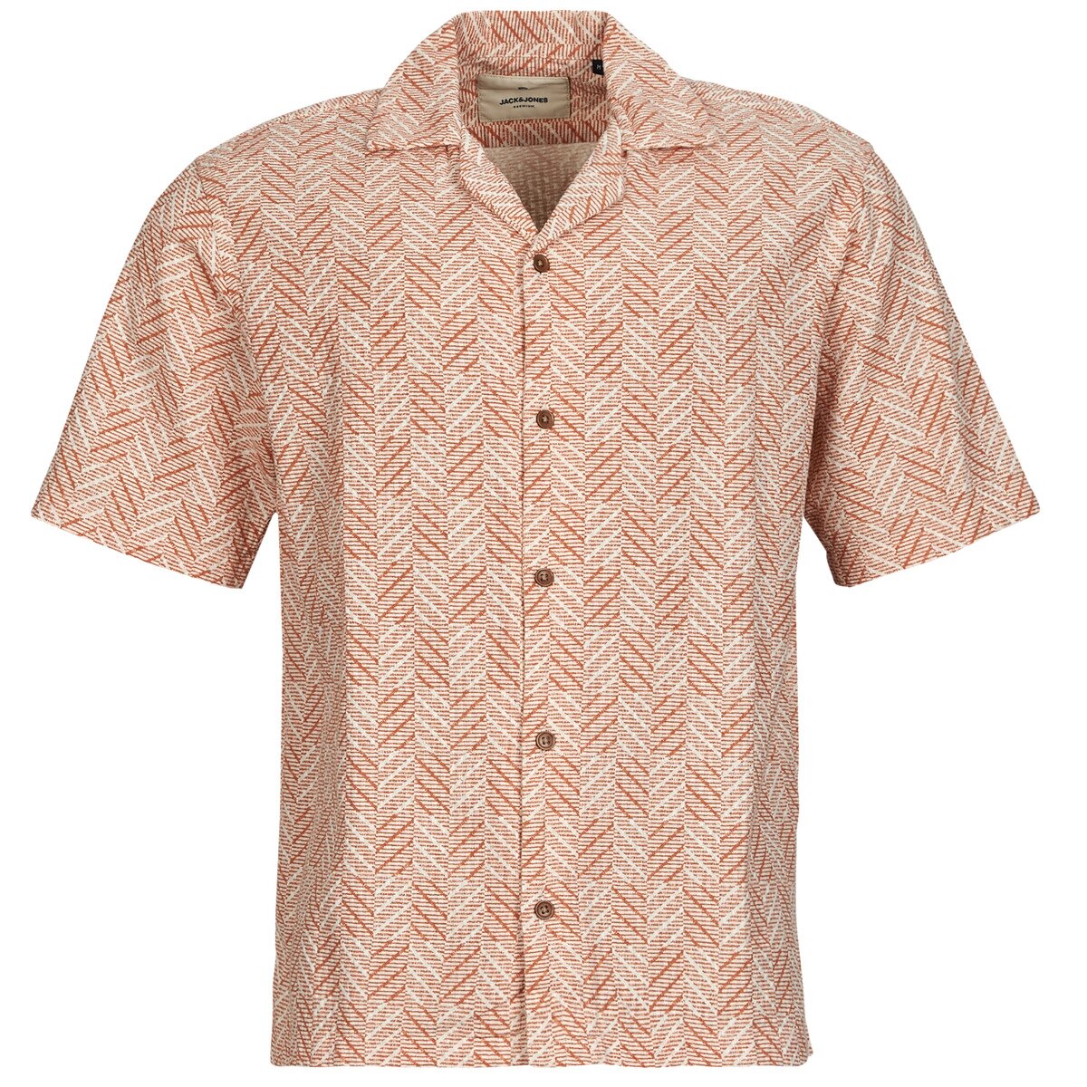 Jack & Jones Îmbracaminte JPRBLUVINCENT PRINT RESORT S/S SHIRT SN