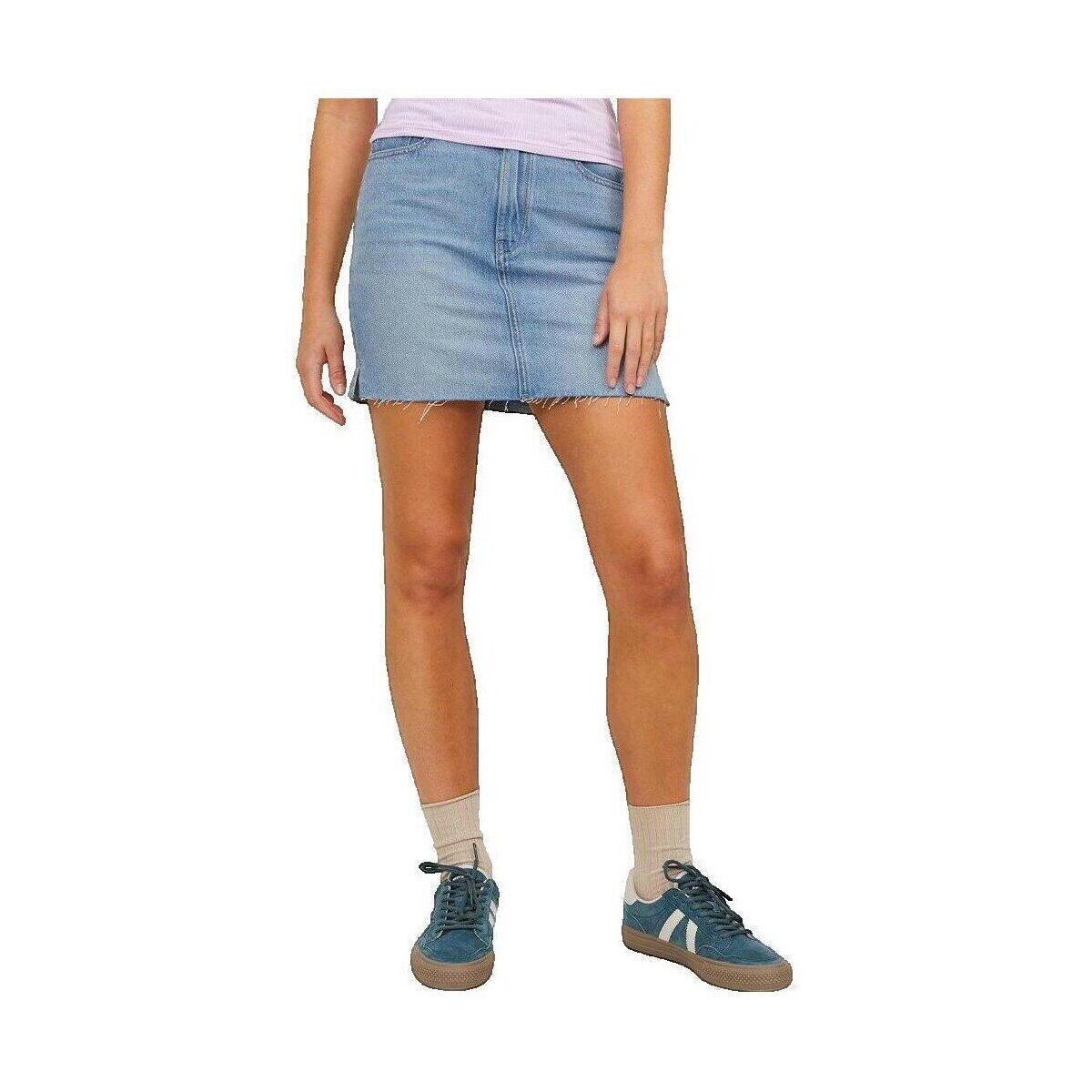 Jack & Jones Îmbracaminte Jupe en denim stonewash bleu