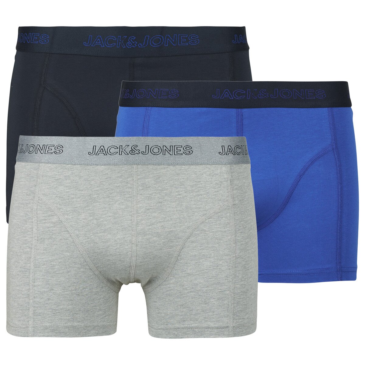 Jack & Jones Lenjerie intimă JACCOOPER SOLID TRUNKS X3