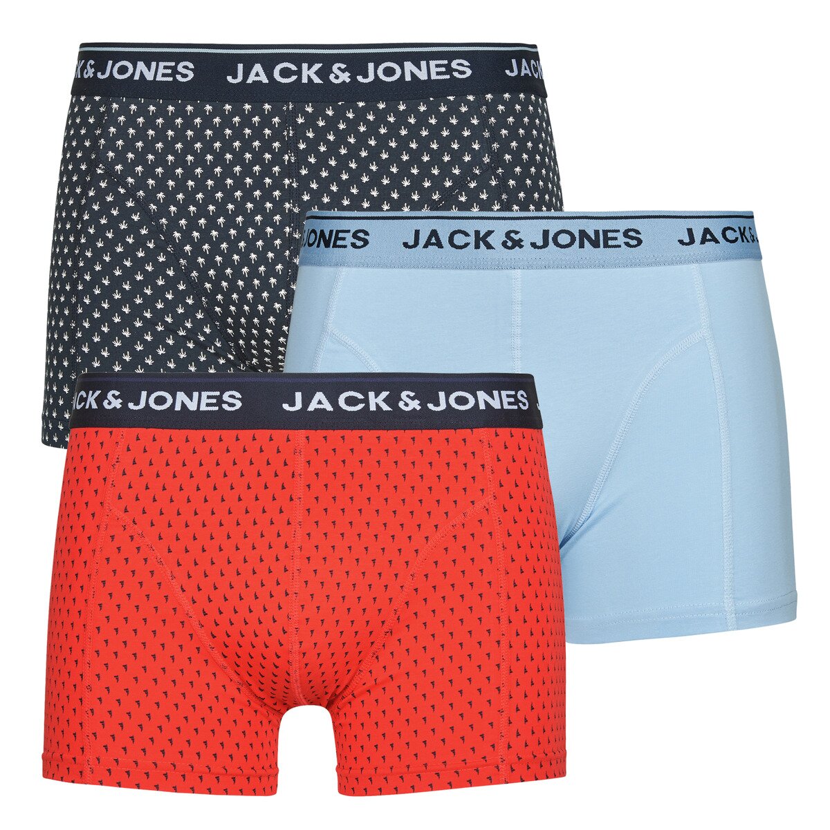 Jack & Jones Lenjerie intimă JACPALMTREE TRUNKS X3