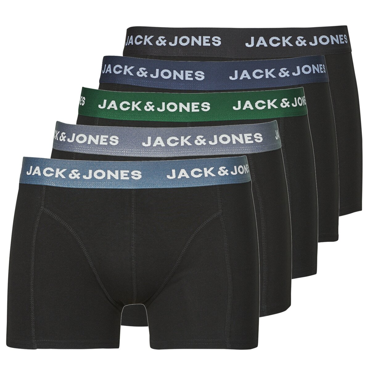 Jack & Jones Lenjerie intimă JACSOLID TRUNKS 5 PACK OP