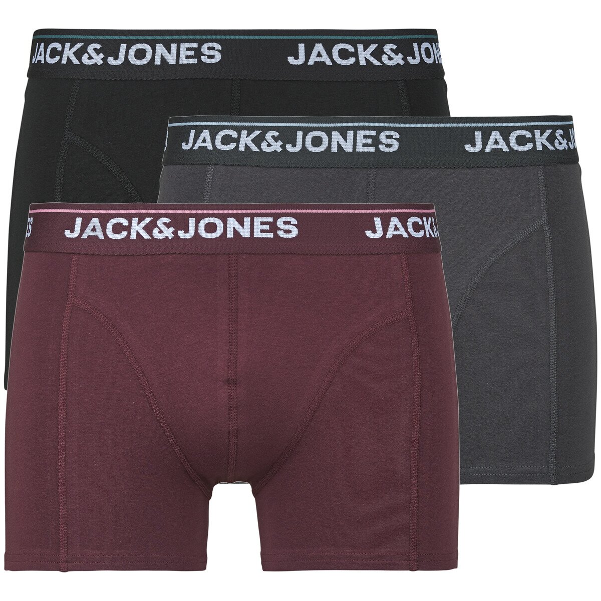 Jack & Jones Lenjerie intimă JACTIMOTHY SOLID TRUNKS X3