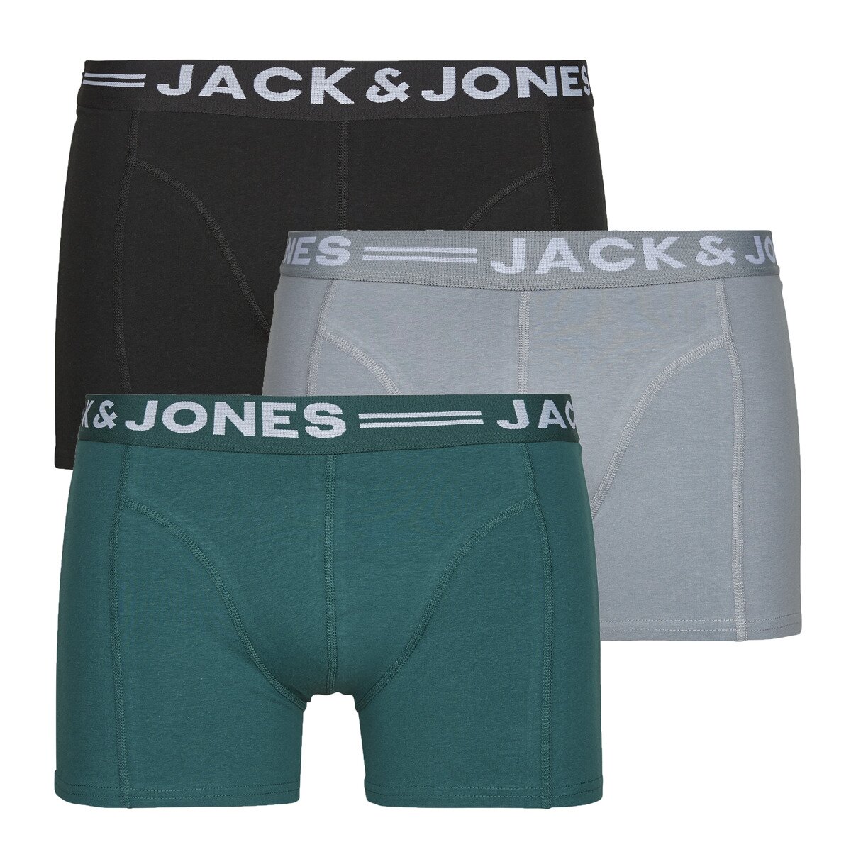 Jack & Jones Lenjerie intimă SENSE TRUNKS X3