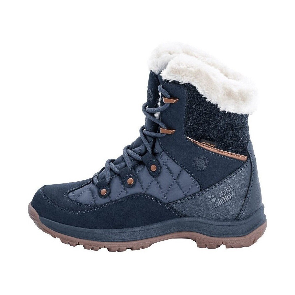 Jack Wolfskin Pantofi Winterstiefel Cold Bay Mid Texapore